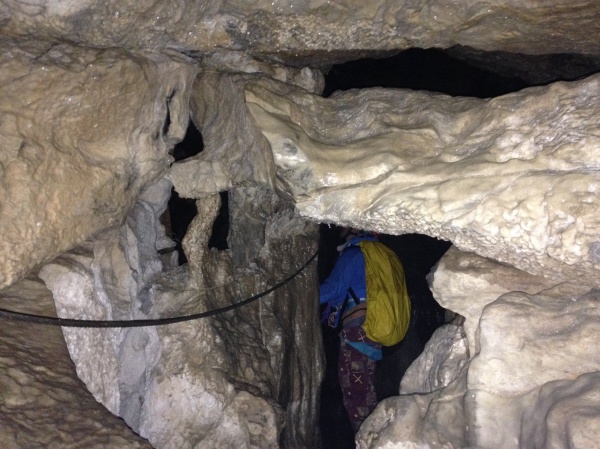 coulée stalagmitique