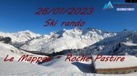20230126 miniature Ski rando Roche Pastire